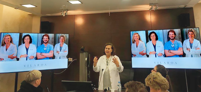 Master Class de Beatriz Vilaboa en la Medicine and Dental State University of Moscow